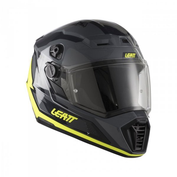 KASK MOTOCYKLOWY Z GOGLAMI LEATT ADV 7.5 HI-VIZ YELLOW XL