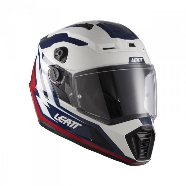 KASK MOTOCYKLOWY Z GOGLAMI LEATT ADV 7.5 ROYAL BLUE RED M