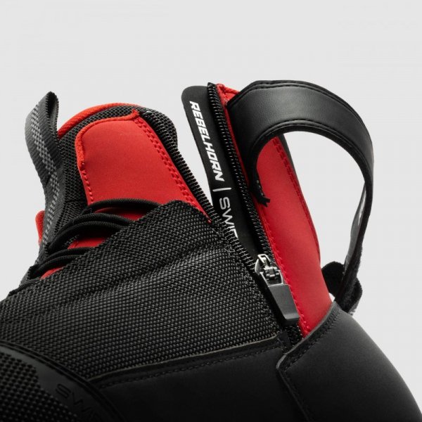 BUTY MOTOCYKLOWE REBELHORN SWIFT BLACK RED 47