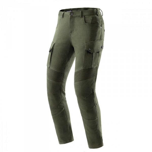 JEANSY MOTOCYKLOWE REBELHORN FASTER OLIVE GREEN 36/32