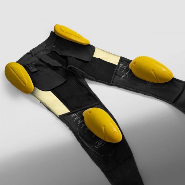 JEANSY MOTOCYKLOWE DAMSKIE REBELHORN FASTER BLACK 40/28 W40/28