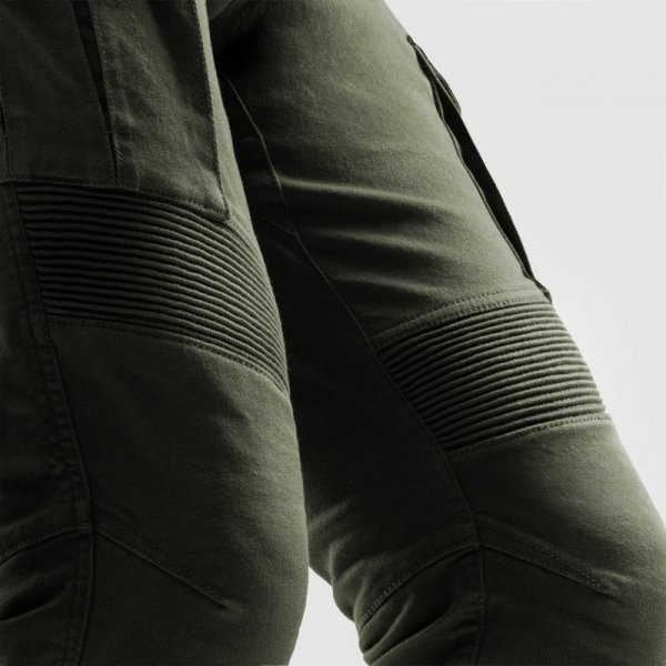 JEANSY MOTOCYKLOWE REBELHORN FASTER OLIVE GREEN 34/34