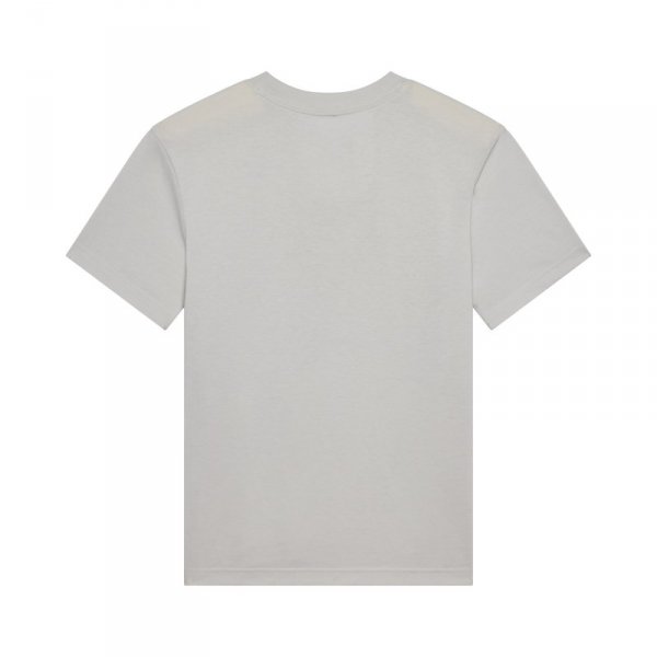 T-SHIRT DAMSKI FOX IMAGE PRINT LIGHT GREY L