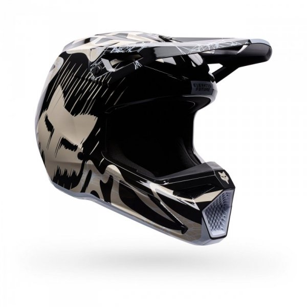 KASK MOTOCYKLOWY FOX V1 DIFFUSE SE BLACK XS