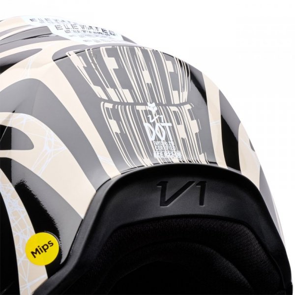 KASK MOTOCYKLOWY FOX V1 DIFFUSE SE BLACK XL