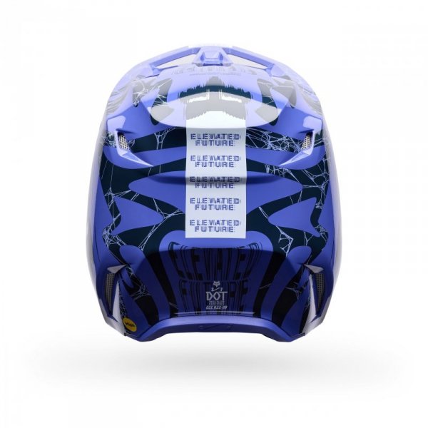 KASK MOTOCYKLOWY FOX V1 DIFFUSE SE PURPLE DOVE S