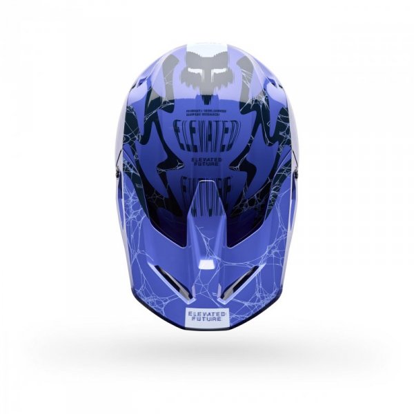 KASK MOTOCYKLOWY FOX V1 DIFFUSE SE PURPLE DOVE M