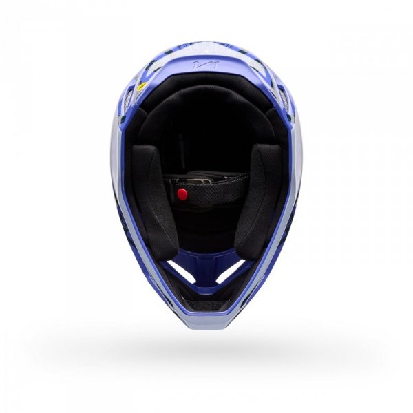 KASK MOTOCYKLOWY FOX V1 DIFFUSE SE PURPLE DOVE L