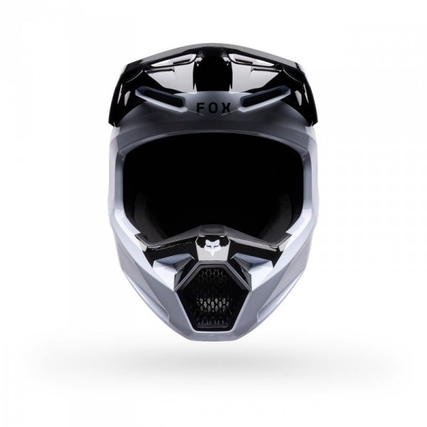 KASK MOTOCYKLOWY FOX V1 NOBLE BLACK WHITE S