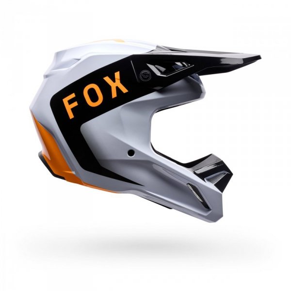 KASK MOTOCYKLOWY FOX V1 NOBLE BLACK WHITE M