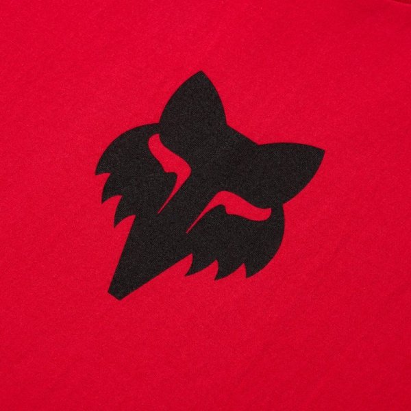 T-SHIRT FOX HEAD 195 ORIGINAL FLAME RED XL