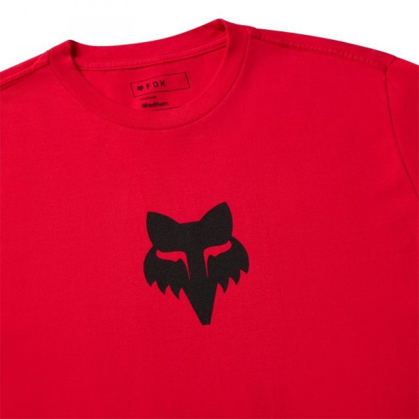 T-SHIRT FOX HEAD 195 ORIGINAL FLAME RED XXL