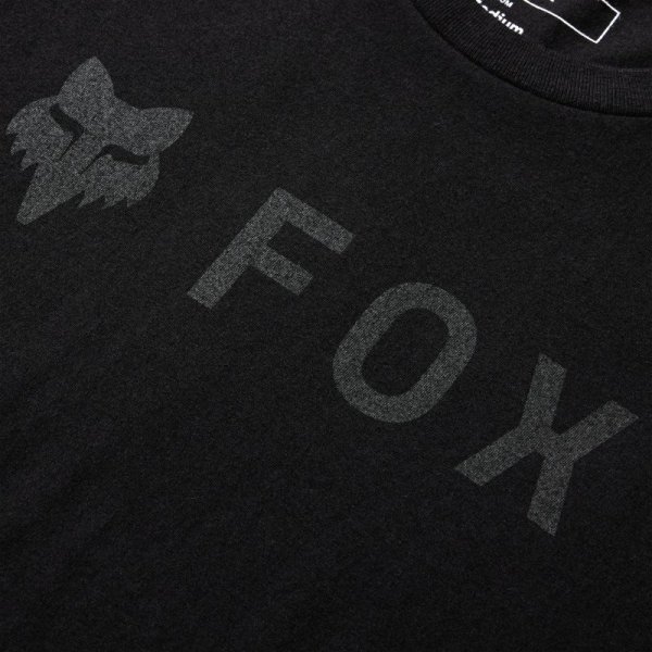 T-SHIRT FOX ABSOLUTE 195 ORIGINAL BLACK BLACK L