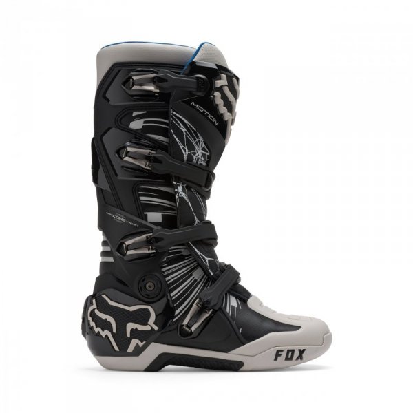 BUTY MOTOCYKLOWE FOX MOTION DIFFUSE SE BLACK GREY 10.5