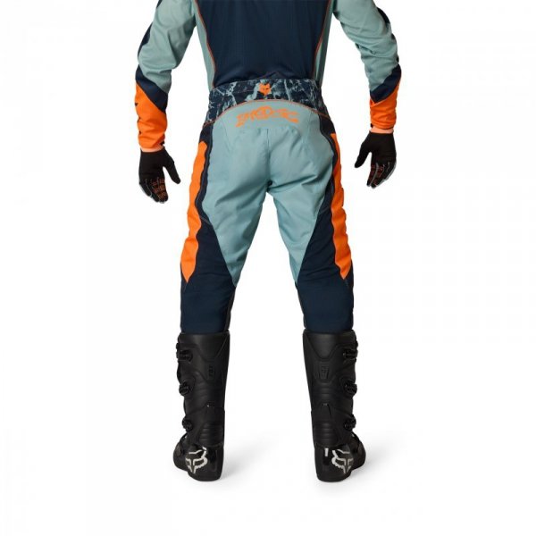 SPODNIE MOTOCYKLOWE FOX 180 IMAGE PRINT ARCTIC BLUE 32
