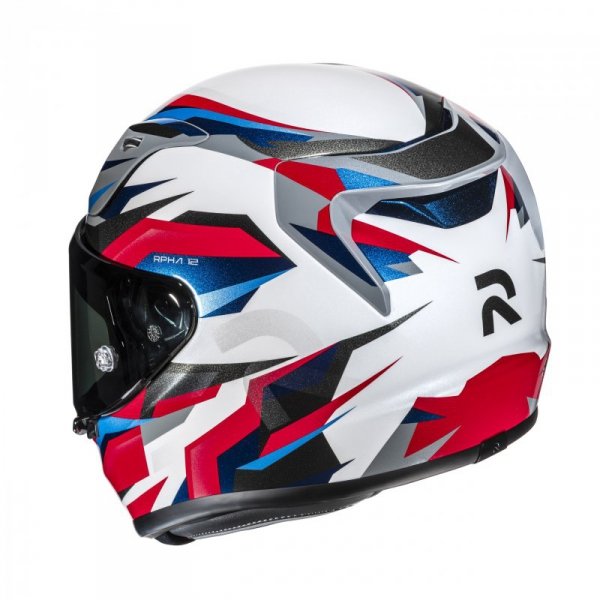 KASK MOTOCYKLOWY HJC RPHA12 DRAVIX RED BLUE XL