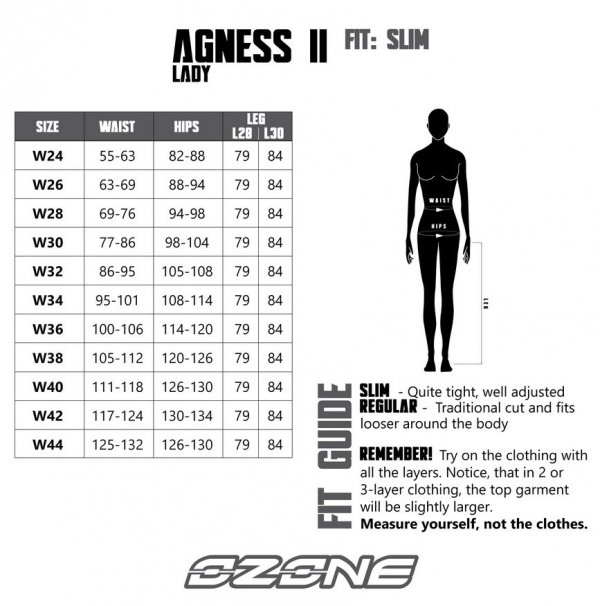 JEANSY MOTOCYKLOWE DAMSKIE OZONE AGNESS 2 BLUE 32/30 W32/30