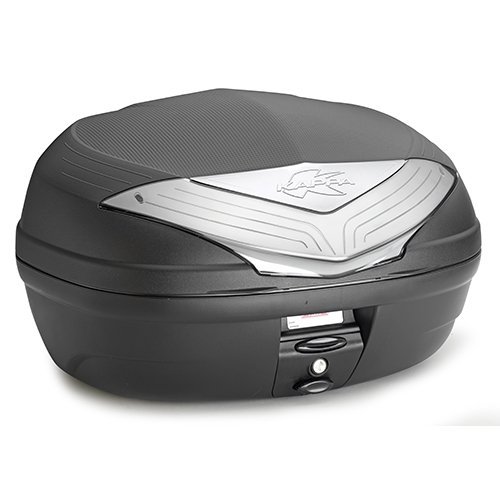 KAPPA KUFER CENTRALNY 46L MONOLOCK URBAN Z BIAŁYMI ODBLASKAMI ( ZAWIERA PŁYTĘ )