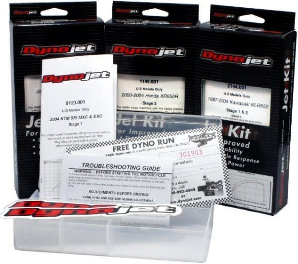 Triumph Bonneville, T100 &amp; Thruxton (05-06) zestaw dysz Dynojet