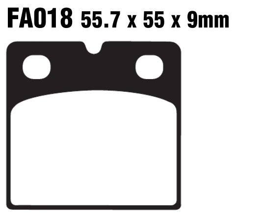 EBC klocki hamulcowe tył BMW K1 (88-93)