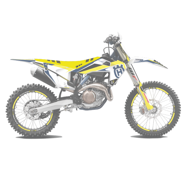 BLACKBIRD POSZYCIE SIEDZENIA HUSQVARNA FC/TC '19-'22, TE/FE '20-'22, TSC żółty