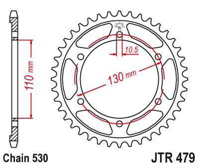  DID JT zestaw napędowy Kawasaki GPX600 R (89-00)