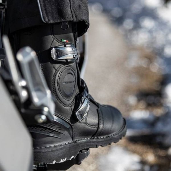 Buty motocyklowe GAERNE G-MIDLAND GORE-TEX TURYSTYCZNE czarne