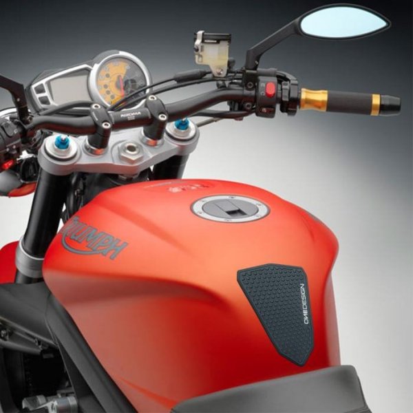 ONEDESIGN tankpad HDR uniwersalny czarny suitable for CafèRace/Naked bikes