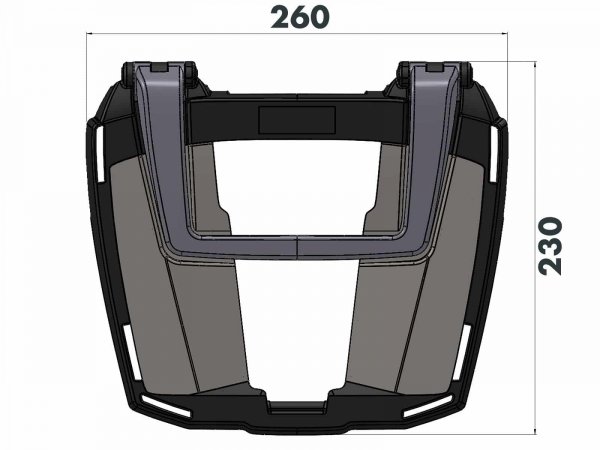 Hepco &amp; Becker stelaż Easyrack Honda CB 1000 R (2008-2017)