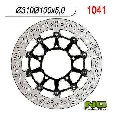 NG Tarcza hamulcowa przód SUZUKI GSX-R 750 K6 K7 (06-07) 310x100x5,0