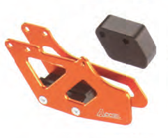 Accel prowadnica łańcucha - KTM 2T (98-06)- pomarańczowy