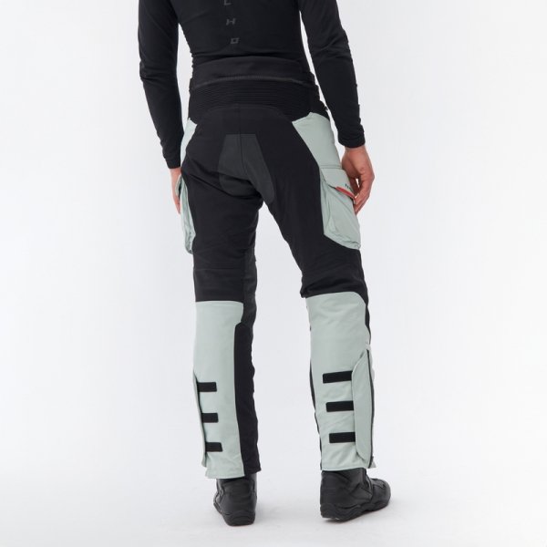 SPODNIE MOTOCYKLOWE TEKSTYLNE REBELHORN RANGE GREY BLACK RED 5XL