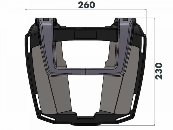 Hepco &amp; Becker stelaż Easyrack Suzuki GSX 1400 (2001-2004) 