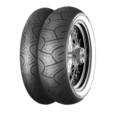 CONTINENTAL OPONA 130/80-17 CONTILEGEND 65H TL M/C WW BIAŁY BOK PRZÓD DOT 39-41/2022 (240301) (oferta specjalna)