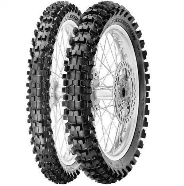 PIRELLI OPONA 100/90-19 SCORPION MX32 MID SOFT 57M TT TYŁ DOT 06-14/2023