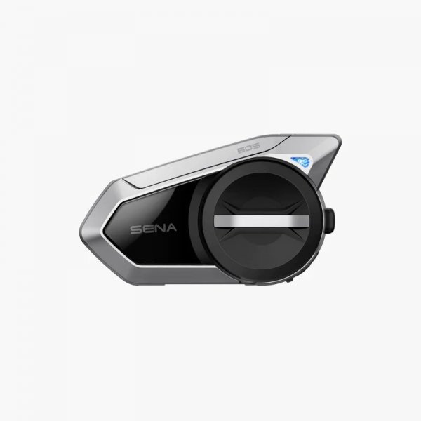 SENA INTERKOM MOTOCYKLOWY 50S QUANTUM MESH 2.0 BLUETOOTH 5.0 DO 2000M - TYLKO JEDNOSTKA CENTRALNA (EL)