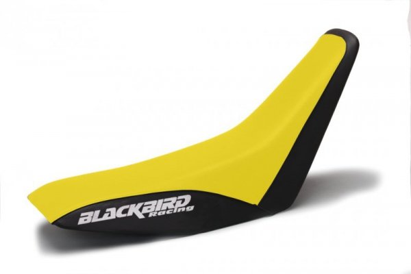 BLACKBIRD POKROWIEC / POSZYCIE NA SIEDZENIE SUZUKI DR 350 90-99 (16) TRADITIONAL KOLOR CZARNY ŻÓŁTY