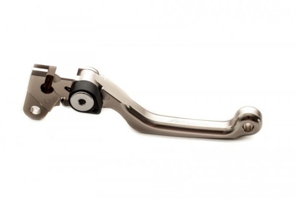 ACCEL DŹWIGNIA (KLAMKA NIEŁAMKA) SPRZĘGŁA HONDA CR 125/250 92-07 CRF 450 02-03 KOLOR TYTANOWY