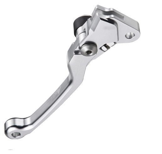 ACCEL DŹWIGNIA (KLAMKA NIEŁAMKA) SPRZĘGŁA YAMAHA YZ/YZF 00-14, KAWASAKI KXF 250/450 06-16 KOLOR TYTANOWY