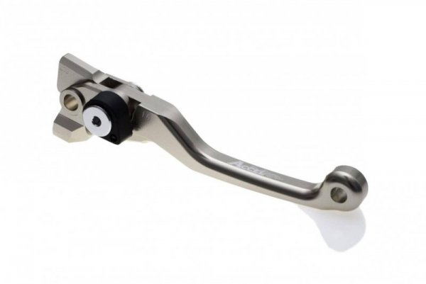 ACCEL DŹWIGNIA (KLAMKA NIEŁAMKA) SPRZĘGŁA KTM SX/SXF/EXC 07-18 (POMPA BREMBO) KOLOR TYTANOWY (EASY PULL - LEKKIE SPRZĘGŁO)