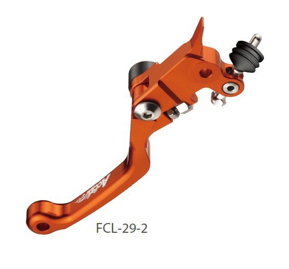 ACCEL DŹWIGNIA (KLAMKA NIEŁAMKA) SPRZĘGŁA KTM SX 85 13, FREERIDE 350 13 KOLOR POMARANCZOWY