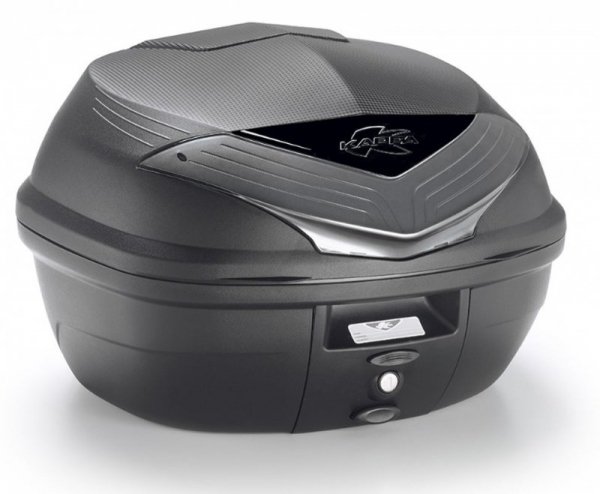 KAPPA KUFER CENTRALNY 35L MONOLOCK K355NT2 Z BIAŁYMI ODBLASKAMI ( ZAWIERA PŁYTĘ ) - ZASTĘPUJE K355NT