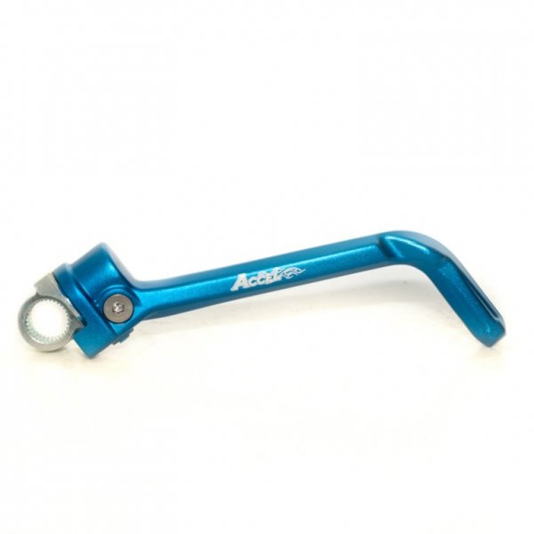 ACCEL DŹWIGNIA STARTERA (KOPKA) ALUMINIOWA KTM SX 85 18-24, HUSQVARNA TC 85 18-24 KOLOR NIEBIESKI (OEM: 47233070044) - PROMOCJA