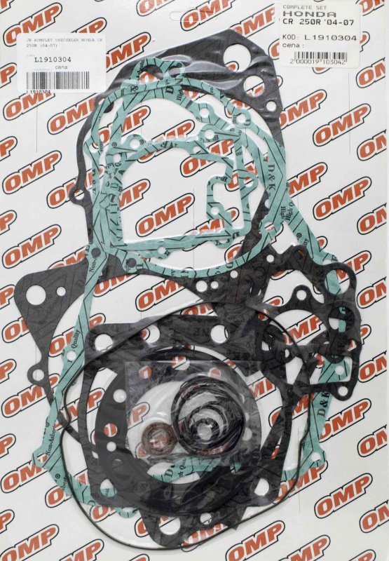 JR (OMP) WYPRZEDAŻ KOMPLET USZCZELEK HONDA CR 250 87