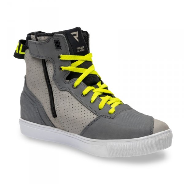 BUTY SKÓRZANE REBELHORN VANDAL MYSTERIOUS GREY/FLUO YELLOW 45