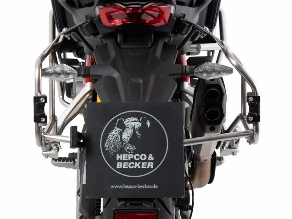 Hepco &amp; Becker Ducati Multistrada V4 / S / S SPORT (2021-) stelaż CUTOUT i kufry boczne Xplorer