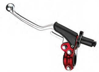 Accel uchwyt dźwigni sprzęgła - komplet + dekompresator - czarny