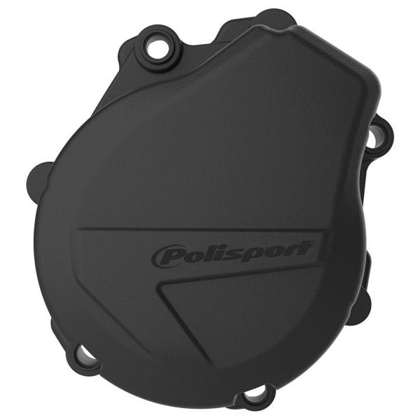 POLISPORT OSŁONA POKRYWY (DEKLA) ALTERNATORA HUSQVARNA FE 450/501 '17-'22 KOLOR CZARNY