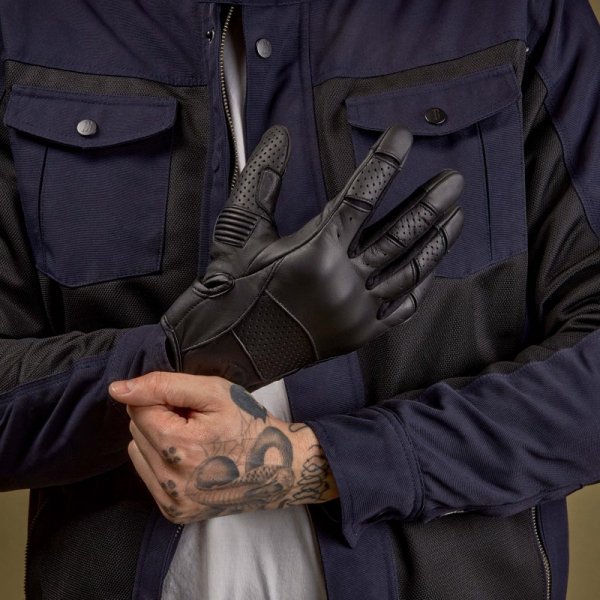 RĘKAWICE SKÓRZANE BROGER CALIFORNIA BLACK XXL