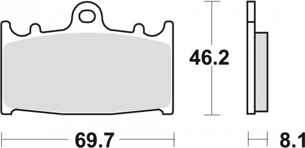 TRW klocki hamulcowe przód Suzuki GSF  1250  S Bandit ( 07-17)	